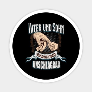 Vater & Sohn unschlagbar Magnet